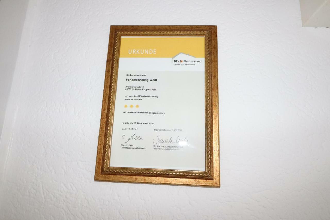 Ferienwohnung Wolff, Kelkheim Zewnętrze zdjęcie